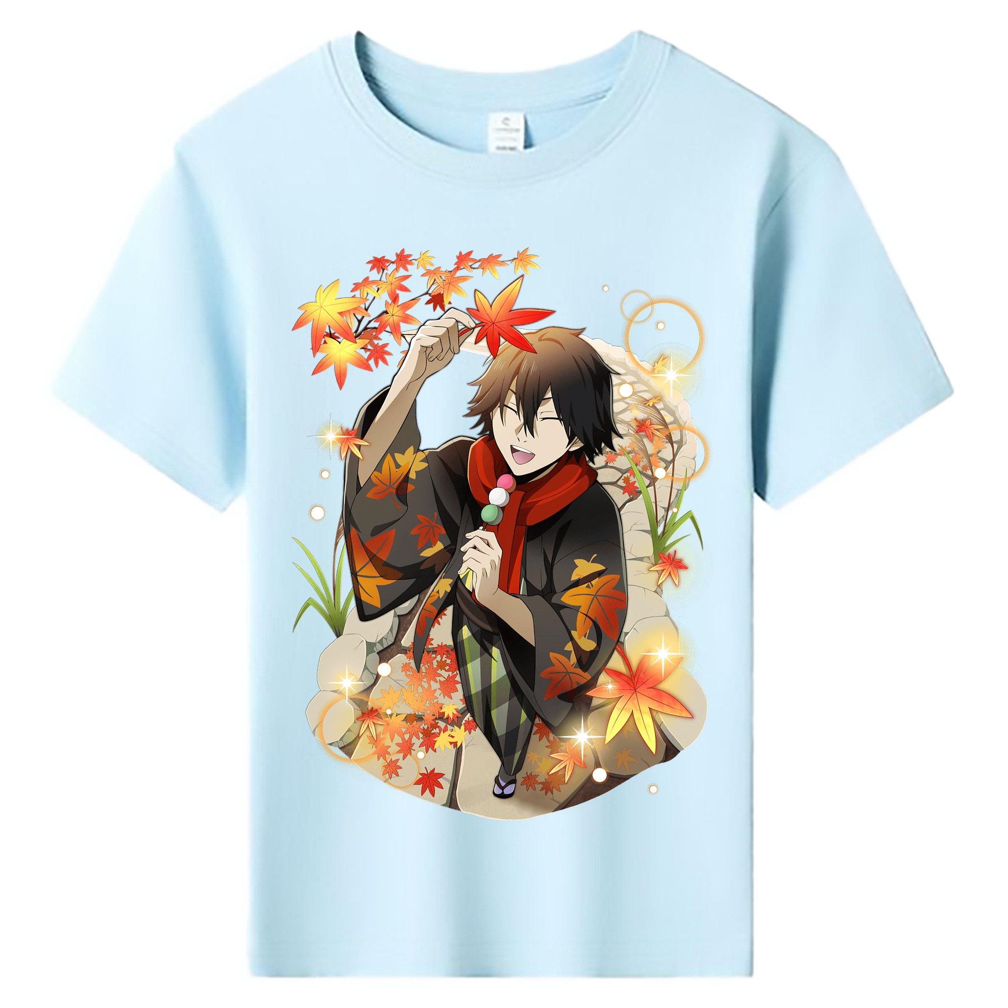 （画像用） 文豪ストレイドッグス Bungo Stray Dogs 綿100％キッズTシャツ（フロントプリント）